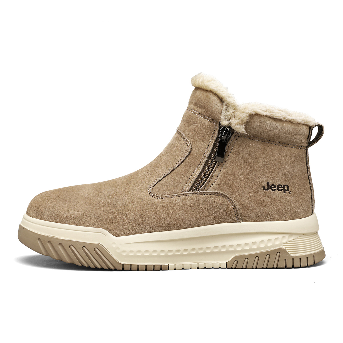 Термостойкие водонепроницаемые противоскользящие утепленные ботинки с амортизацией и увеличенной высотой для мужчин Jeep, хаки
Термостойкие водонепроницаемые противоскользящие утепленные ботинки с амортизацией и увеличенной высотой для мужчин Jeep, хаки