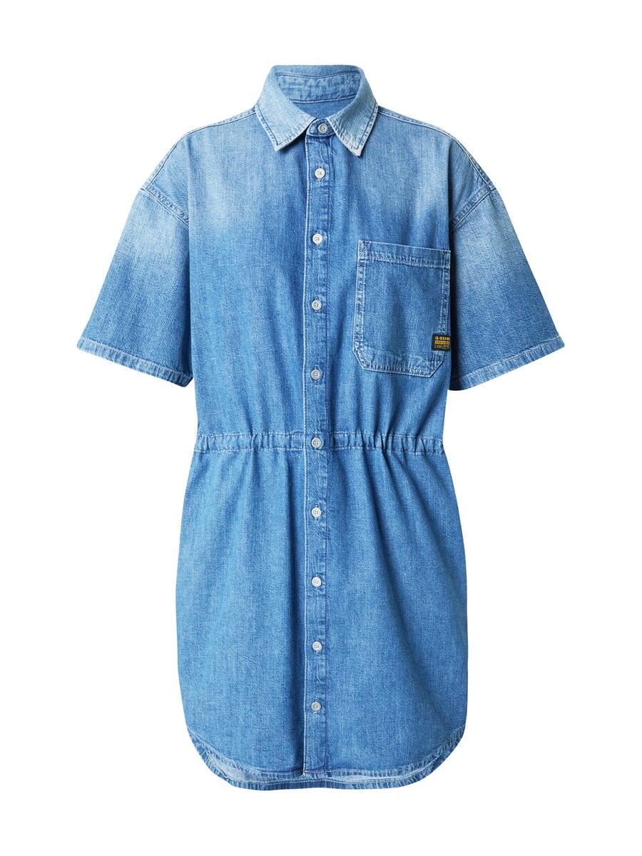 Платье-рубашка G-STAR, синий деним
Платье-рубашка G-STAR, синий деним
