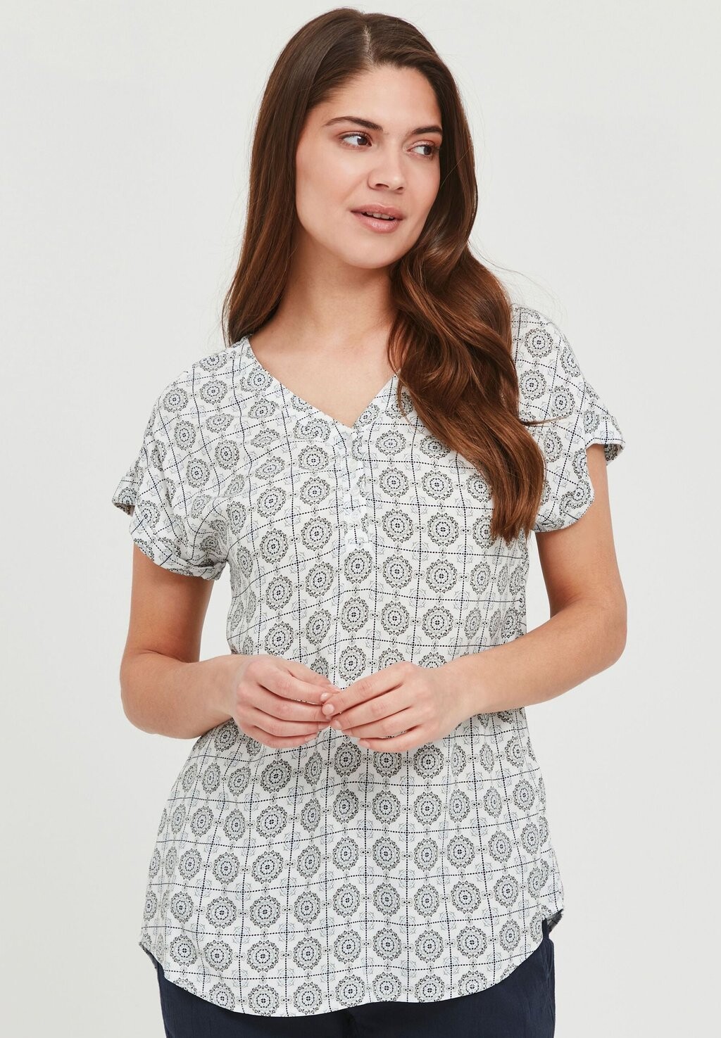 Блузка Fransa Frfxsutile, бежевый/мультиколор
Блузка Fransa Frfxsutile, бежевый/мультиколор