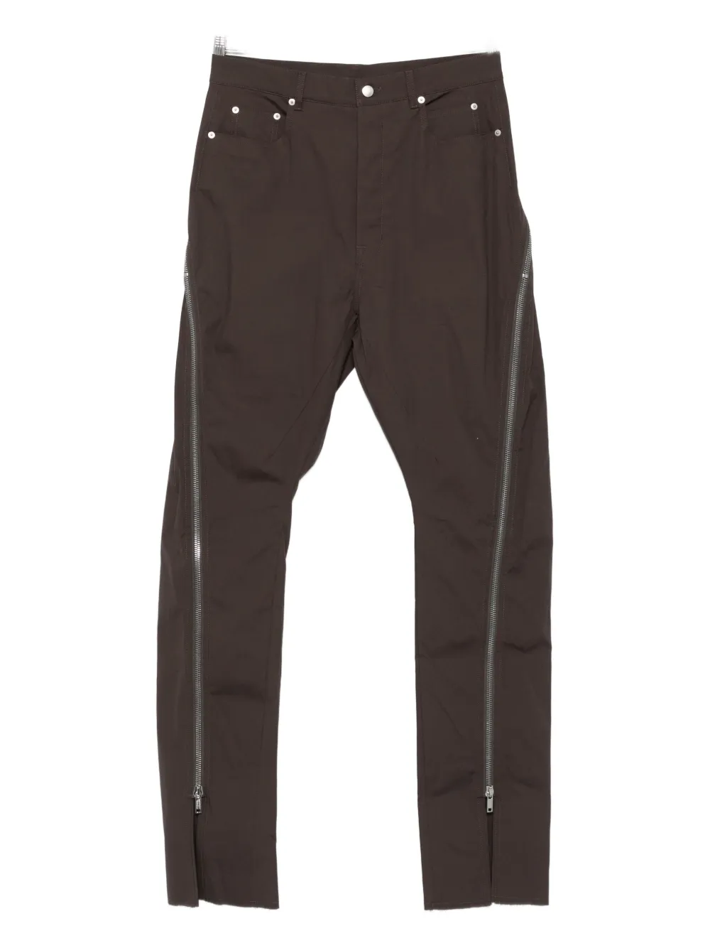 Брюки с застежкой-молнией Rick Owens, серый
Брюки с застежкой-молнией Rick Owens, серый