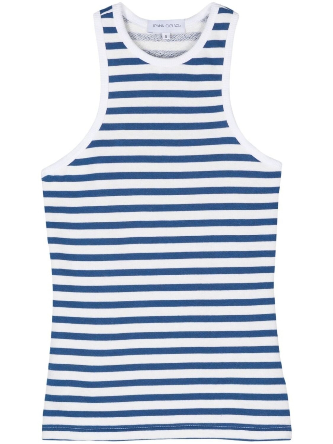 Ioana Ciolacu топ в полоску, синий
Ioana Ciolacu топ в полоску, синий