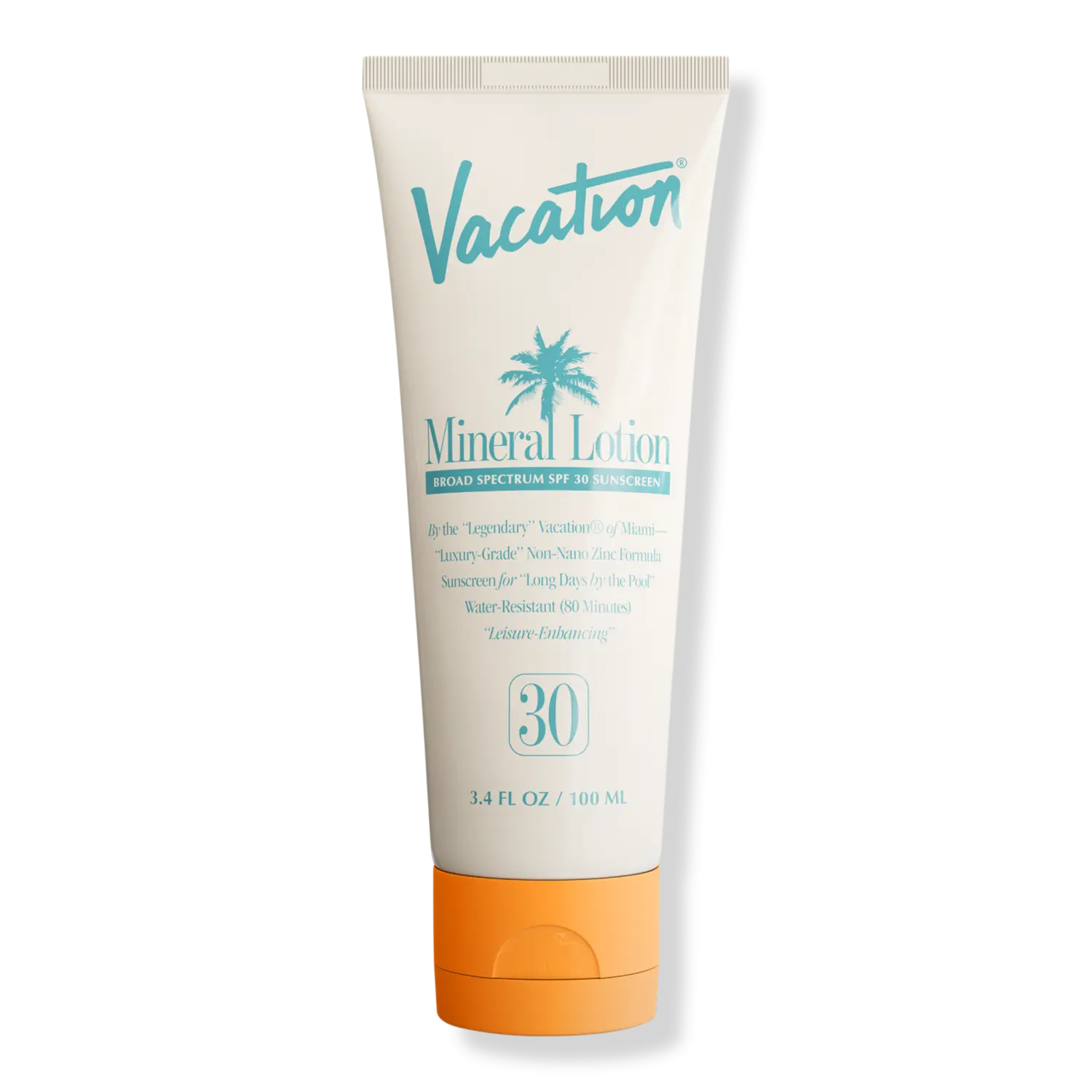 Минеральный лосьон с солнцезащитным фактором SPF 30 Vacation
Минеральный лосьон с солнцезащитным фактором SPF 30 Vacation