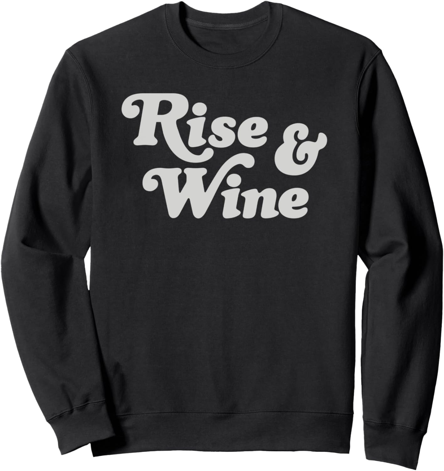 Толстовка с крупным жирным текстом Rise & Wine Trendy Apparel, черный
Толстовка с крупным жирным текстом Rise & Wine Trendy Apparel, черный