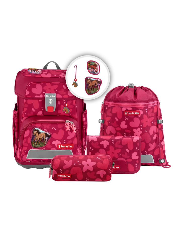 Step by Step Набор школьных сумок Cloud, 5 предметов, в цвете Wild Horse Nora
Step by Step Набор школьных сумок Cloud, 5 предметов, в цвете Wild Horse Nora