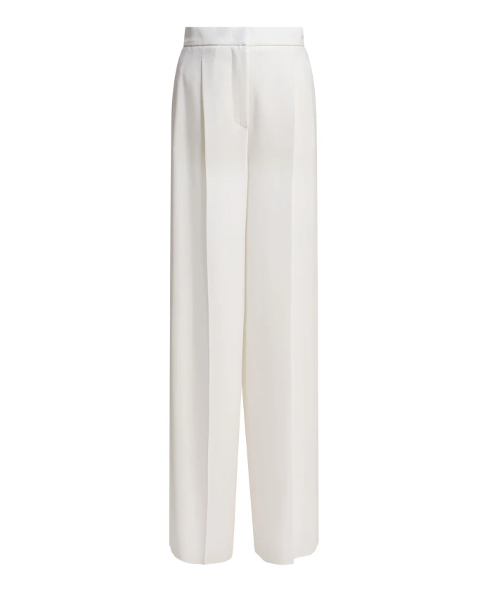 Белые широкие брюки, элегантный стиль. Max Mara, белый
Белые широкие брюки, элегантный стиль. Max Mara, белый