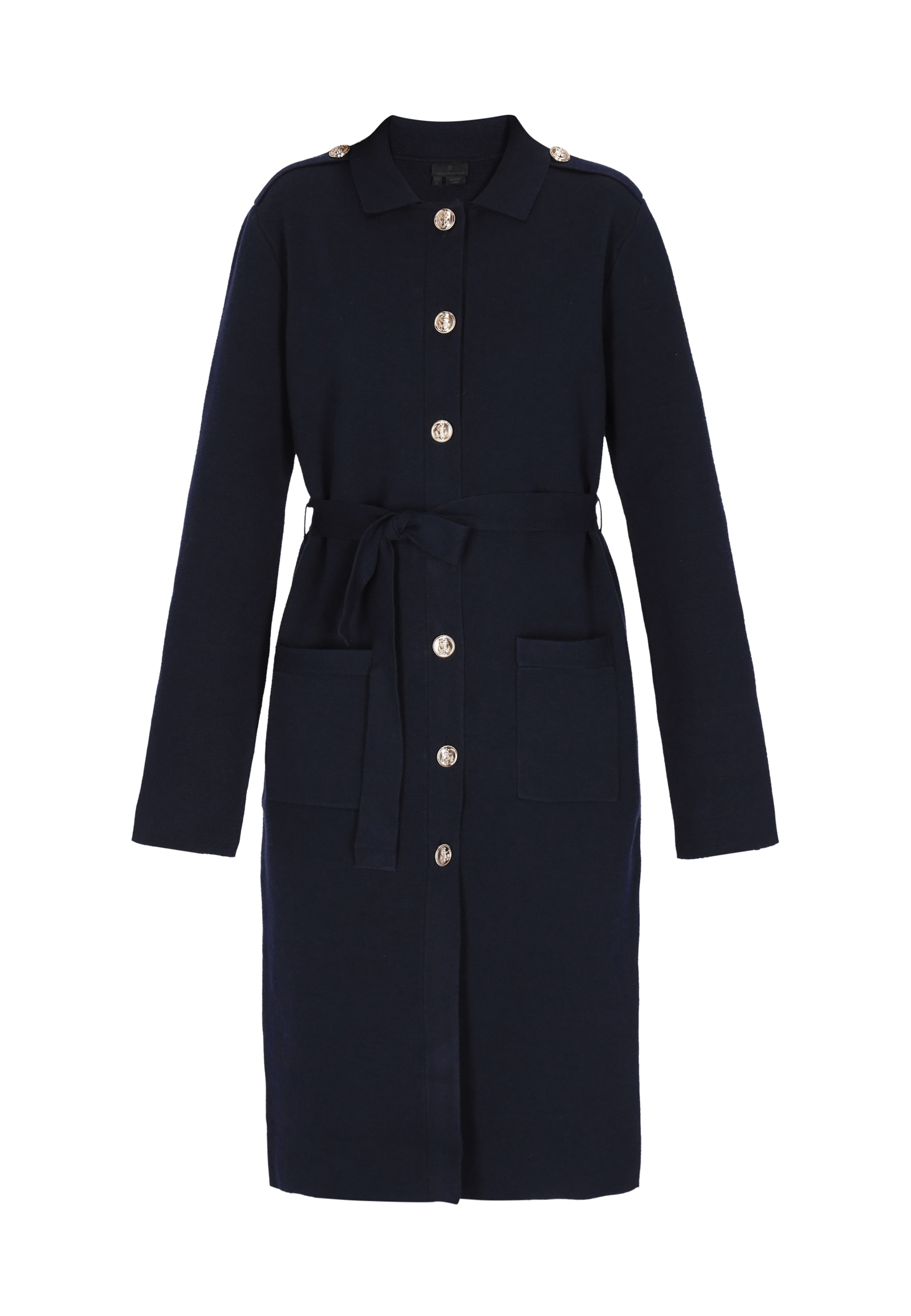 DreiMaster Klassik Вязаное пальто 'Classic' в цвете Navy
DreiMaster Klassik Вязаное пальто 'Classic' в цвете Navy