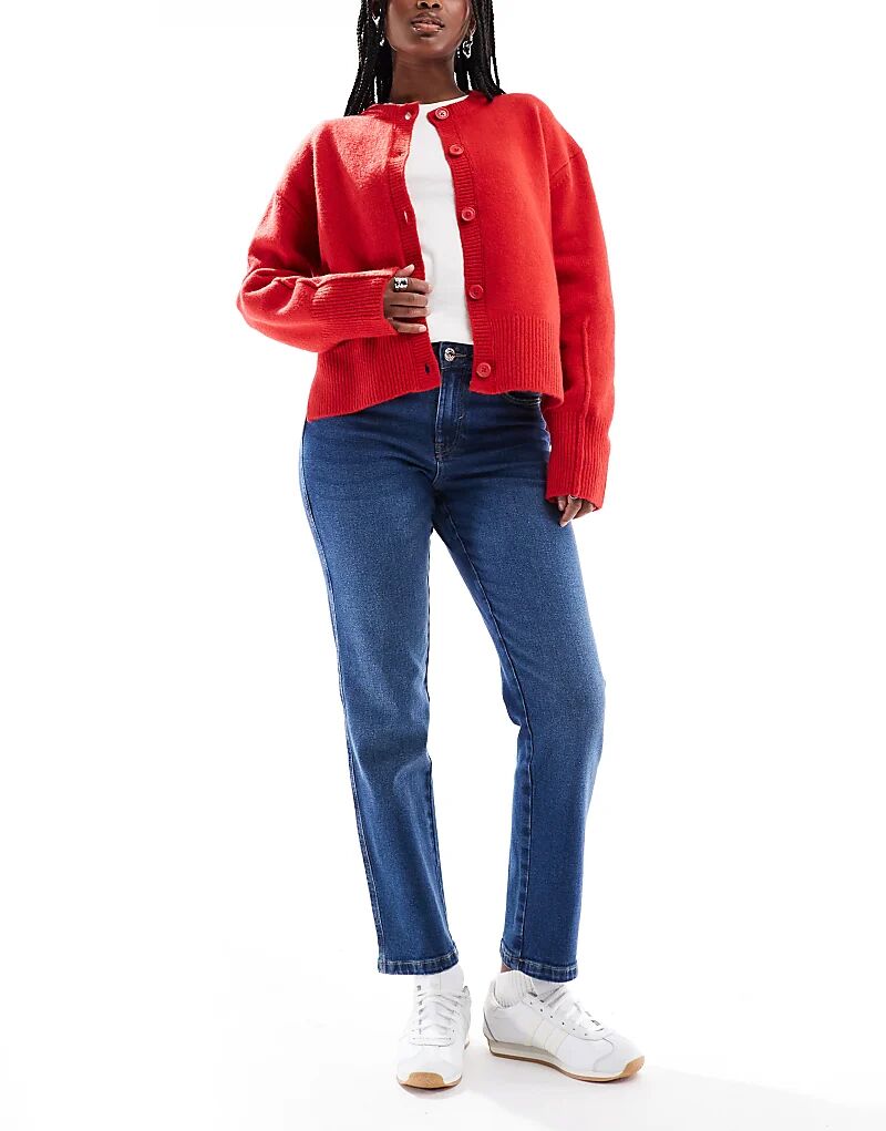 Джинсы Vero Moda Amara прямого кроя длиной до щиколотки, средней синей стирки
Джинсы Vero Moda Amara прямого кроя длиной до щиколотки, средней синей стирки