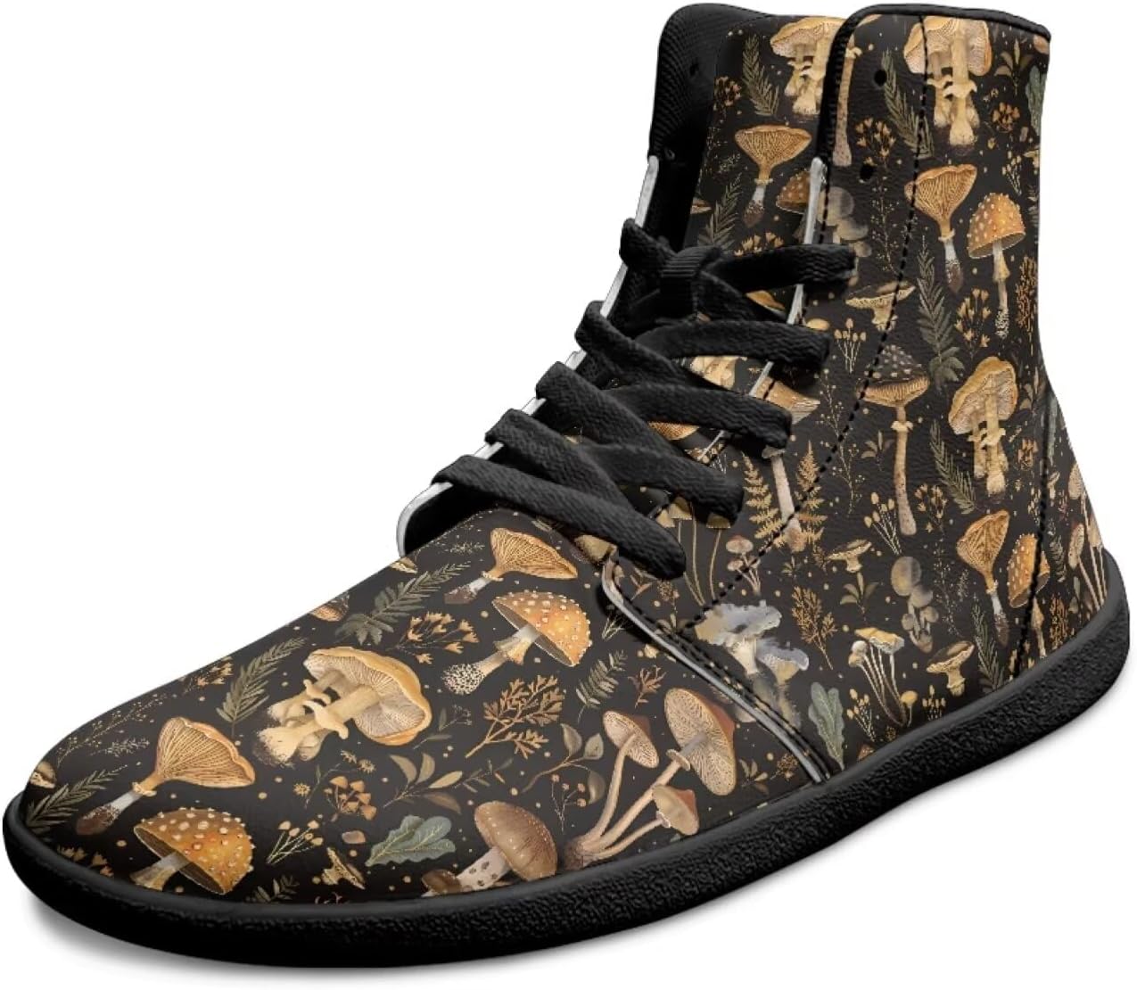 Высокие кроссовки для мужчин, с широкой носочной частью, шнуровкой, уличные, с нулевым перепадом, поддержкой голеностопа, для ходьбы Xixirimido, Forest Mushroom
Высокие кроссовки для мужчин, с широкой носочной частью, шнуровкой, уличные, с нулевым перепадом, поддержкой голеностопа, для ходьбы Xixirimido, Forest Mushroom