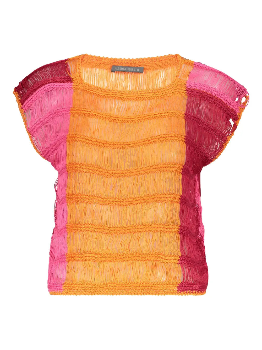 Блузка с бахромой Alberta Ferretti, оранжевый
Блузка с бахромой Alberta Ferretti, оранжевый