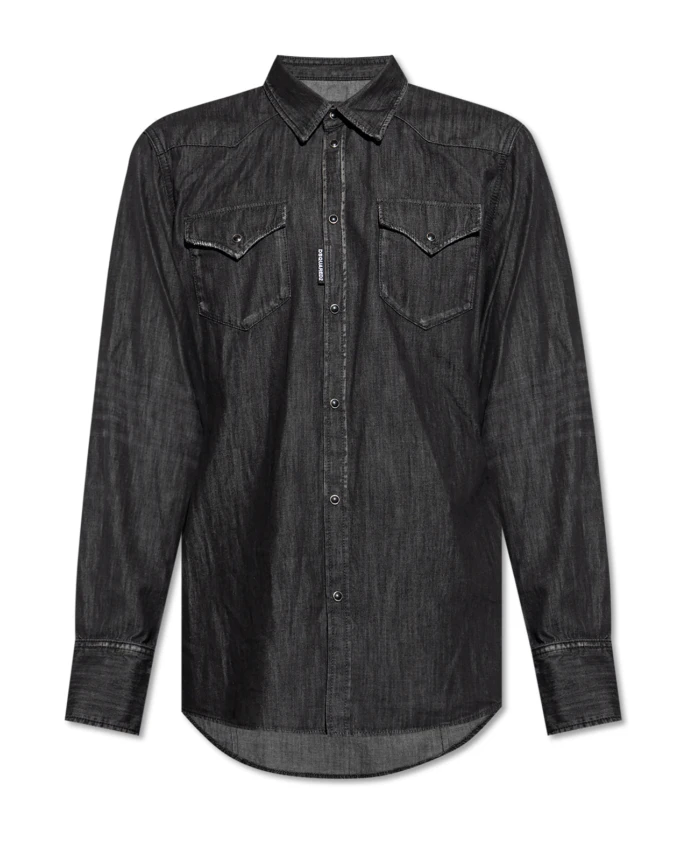 Джинсовая рубашка Dsquared2, черный
Джинсовая рубашка Dsquared2, черный