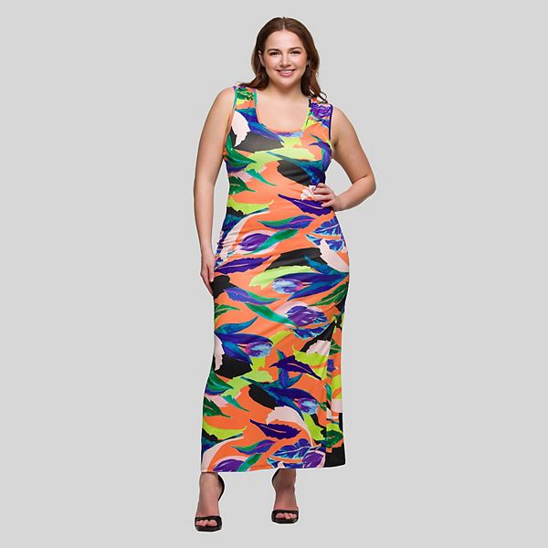 Платье макси Plus size razorback 24Seven Comfort Apparel
Платье макси Plus size razorback 24Seven Comfort Apparel