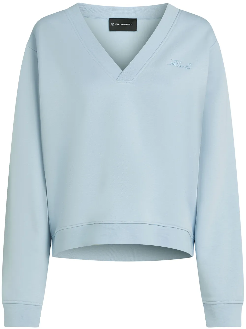 Толстовка с вышитым логотипом KARL LAGERFELD, синий
Толстовка с вышитым логотипом KARL LAGERFELD, синий