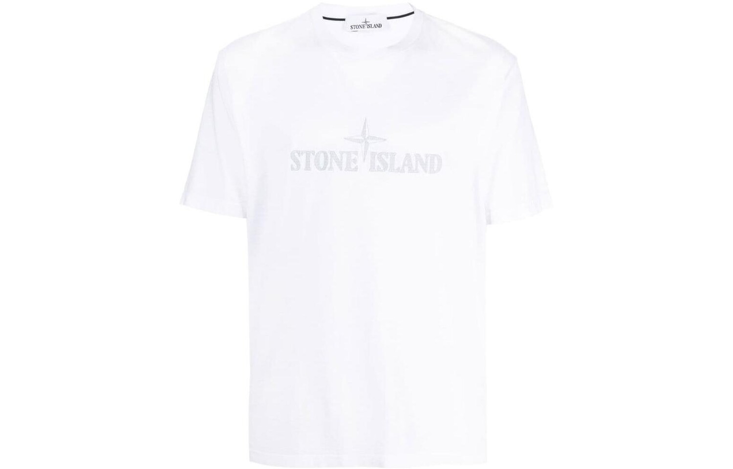 Футболка мужская белая Stone Island, белый 
Футболка мужская белая Stone Island, белый