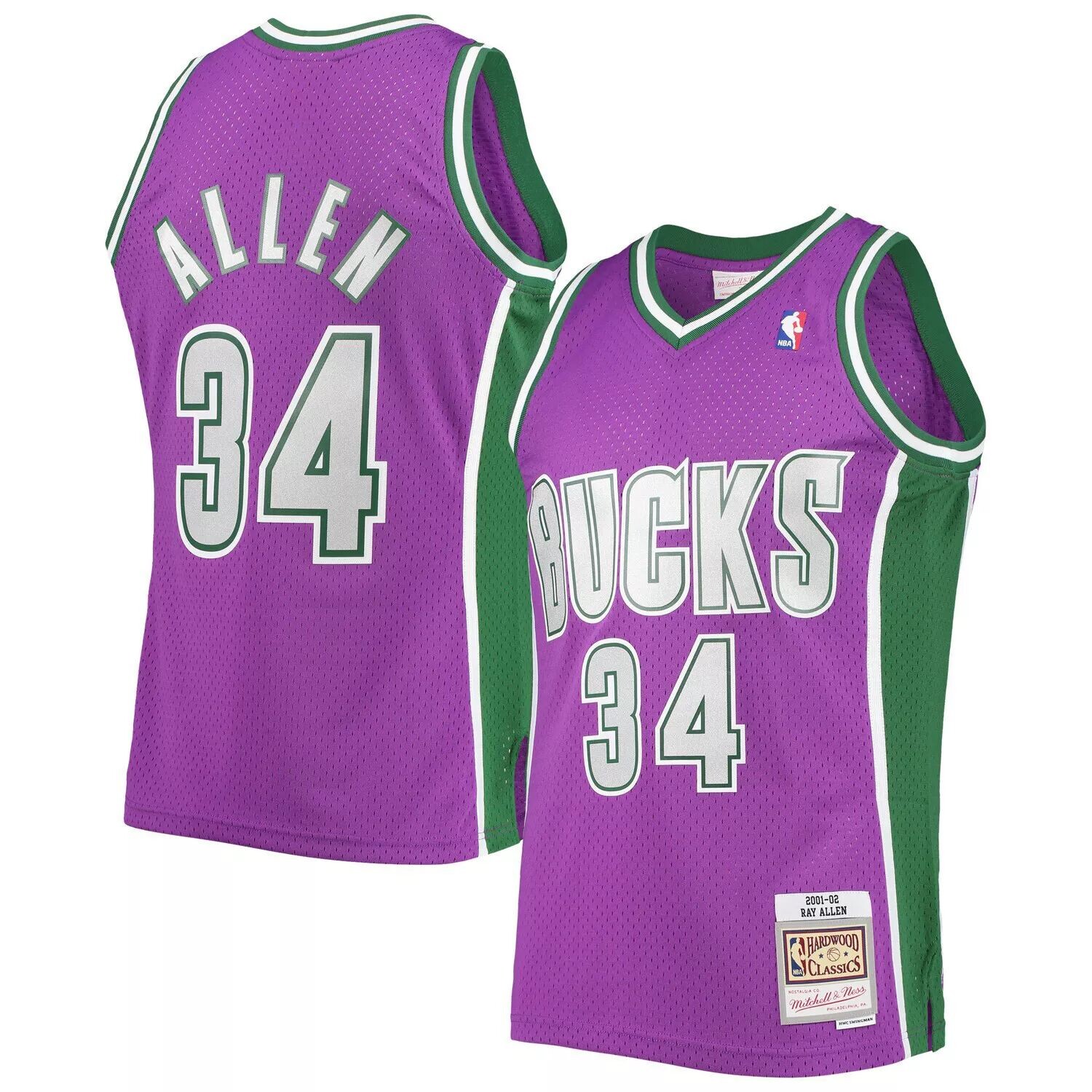 Мужское фиолетовое джерси Mitchell & Ness Ray Allen Milwaukee Bucks Hardwood Classics Swingman, Фиолетовый, Мужское фиолетовое джерси Mitchell & Ness Ray Allen Milwaukee Bucks Hardwood Classics Swingman
Мужское фиолетовое джерси Mitchell & Ness Ray Allen Milwaukee Bucks Hardwood Classics Swingman, Фиолетовый, Мужское фиолетовое джерси Mitchell & Ness Ray Allen Milwaukee Bucks Hardwood Classics Swingman
