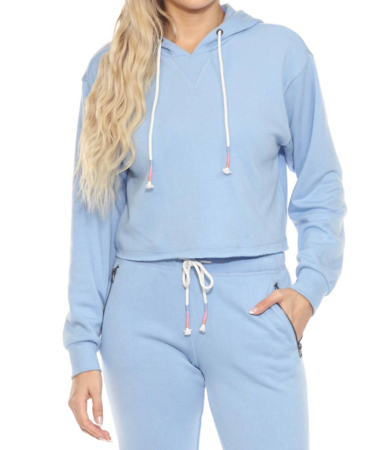 Ярко-синий укороченный худи PJ Salvage
Ярко-синий укороченный худи PJ Salvage