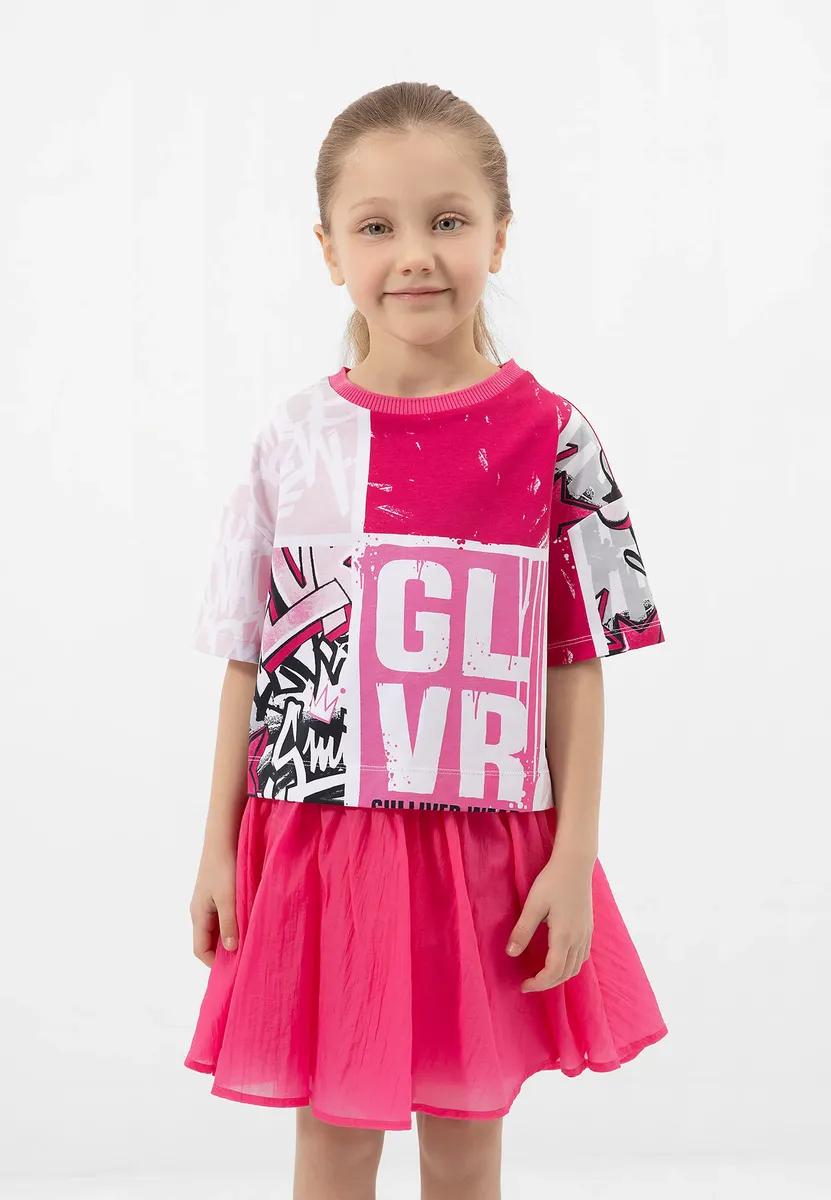 Футболка Gulliver с модными принтами, цвет Mehrfarbig
Футболка Gulliver с модными принтами, цвет Mehrfarbig