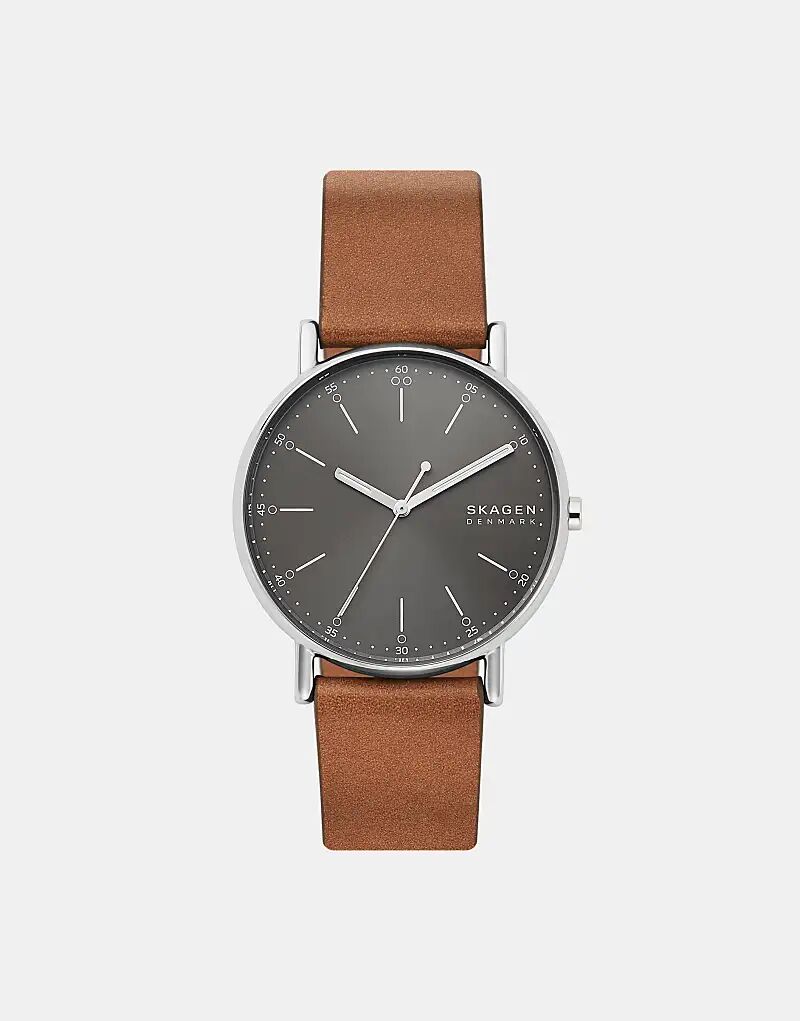 Мужские фирменные часы Skagen с тремя стрелками, нержавеющая сталь — КОРИЧНЕВЫЕ
Мужские фирменные часы Skagen с тремя стрелками, нержавеющая сталь — КОРИЧНЕВЫЕ