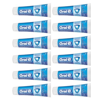 Зубная паста Oral B Professional Protection с освежающей мятой - 75 мл, коробка из 12 тюбиков Oral-B
Зубная паста Oral B Professional Protection с освежающей мятой - 75 мл, коробка из 12 тюбиков Oral-B