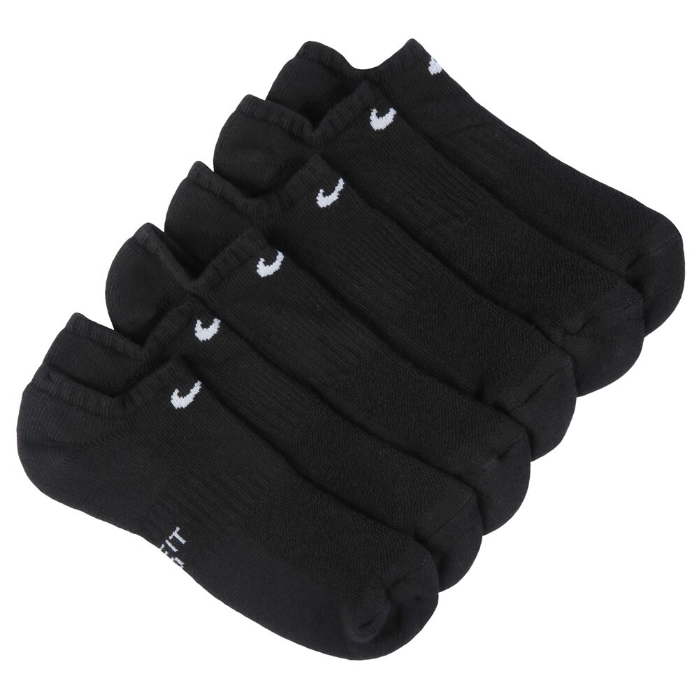 Набор из 6 детских носков среднего размера с мягкой подкладкой на каждый день Nike, черный
Набор из 6 детских носков среднего размера с мягкой подкладкой на каждый день Nike, черный