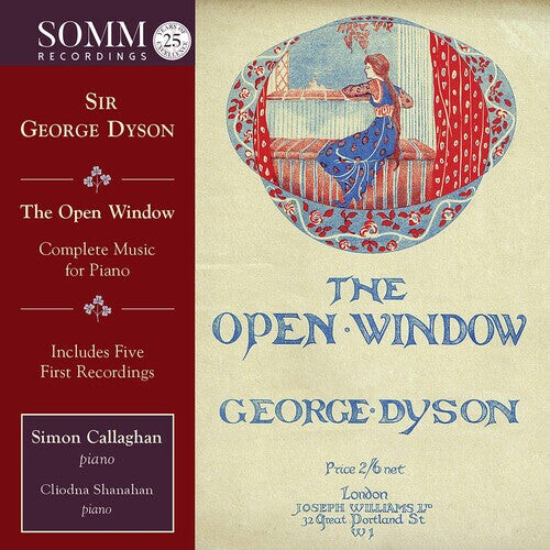 CD диск Dyson / Callaghan / Shanahan: Open Window
CD диск Dyson / Callaghan / Shanahan: Open Window