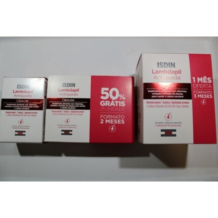 Lambdapil укрепляющие капсулы против выпадения волос ISDIN
Lambdapil укрепляющие капсулы против выпадения волос ISDIN