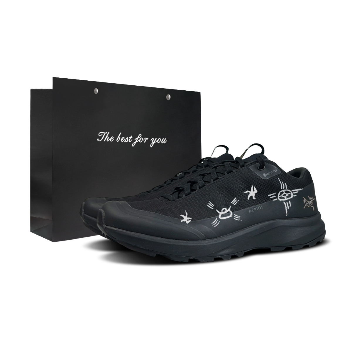 Кроссовки для бега AERIOS FL GTX низкие мужские white Arcteryx, черный
Кроссовки для бега AERIOS FL GTX низкие мужские white Arcteryx, черный