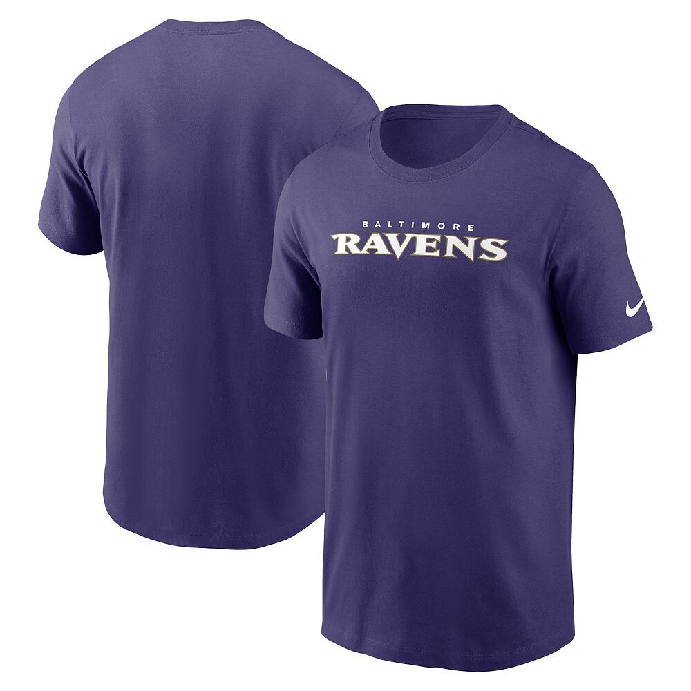 Мужская фиолетовая футболка Nike Baltimore Ravens Primetime Wordmark Essential, цвет Rav Purple
Мужская фиолетовая футболка Nike Baltimore Ravens Primetime Wordmark Essential, цвет Rav Purple