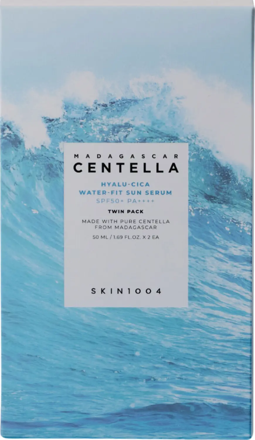 Сыворотка для лица SKIN1004 Madagascar Centella Hyalu-Cica Water-Fit Sun Serum Twin Pack LSF50+
Сыворотка для лица SKIN1004 Madagascar Centella Hyalu-Cica Water-Fit Sun Serum Twin Pack LSF50+