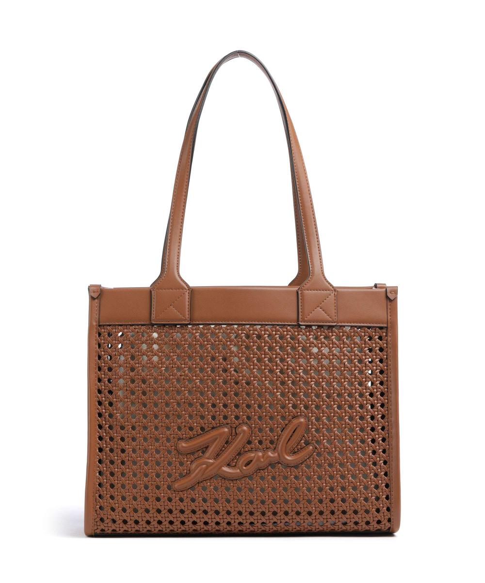 Сумка-Шоппер K/Skuare из искусственной кожи Karl Lagerfeld, коричневый 
Сумка-Шоппер K/Skuare из искусственной кожи Karl Lagerfeld, коричневый