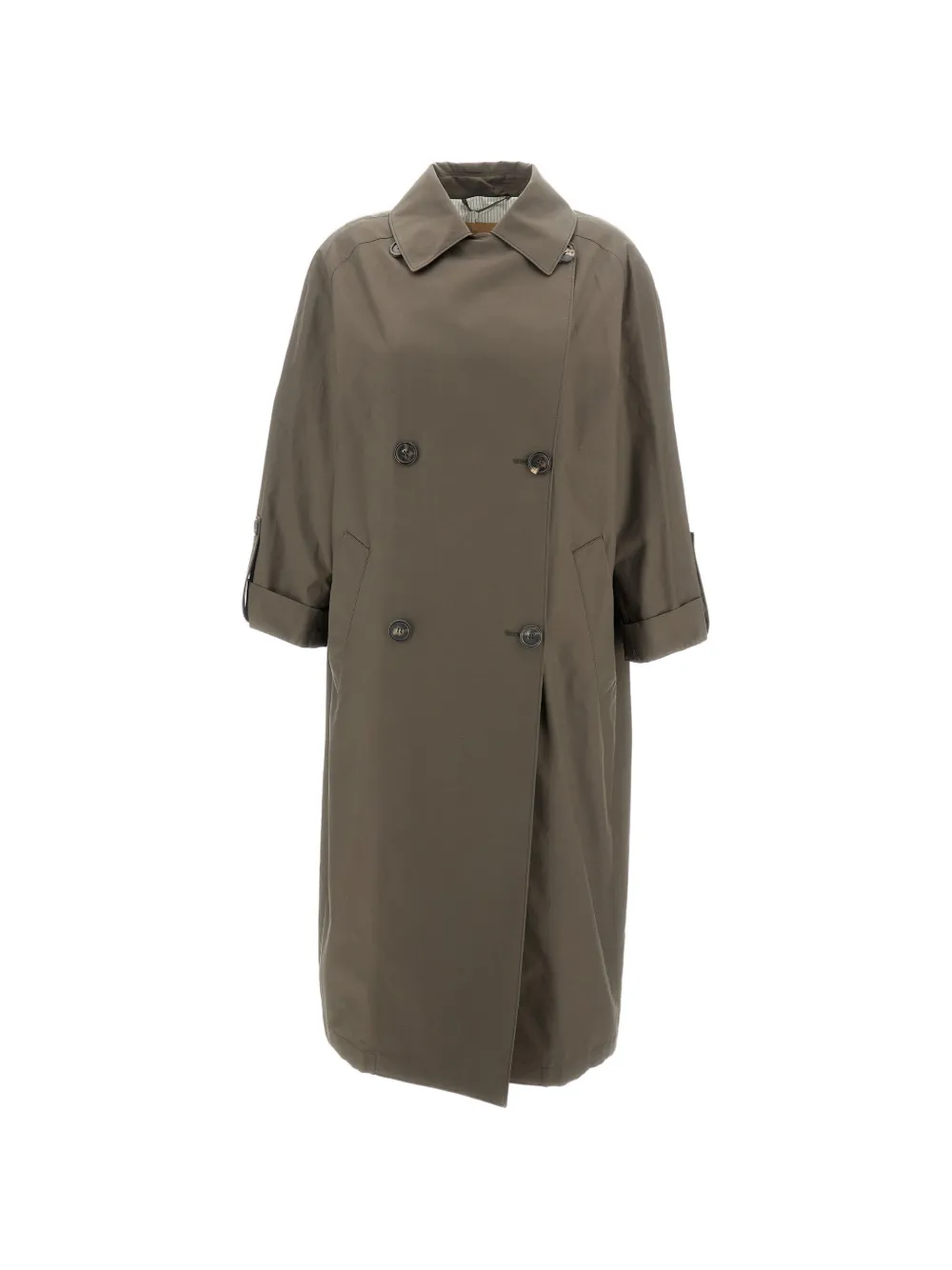 Тренч с рукавами-кимоно Max Mara, зеленый
Тренч с рукавами-кимоно Max Mara, зеленый
