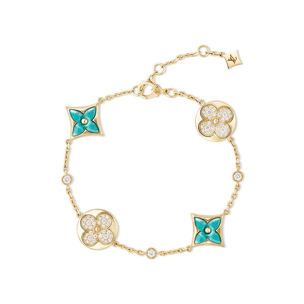 Браслет Color Blossom BB с несколькими узорами, желтое золото, амазонит и бриллианты Louis Vuitton, золотой
Браслет Color Blossom BB с несколькими узорами, желтое золото, амазонит и бриллианты Louis Vuitton, золотой