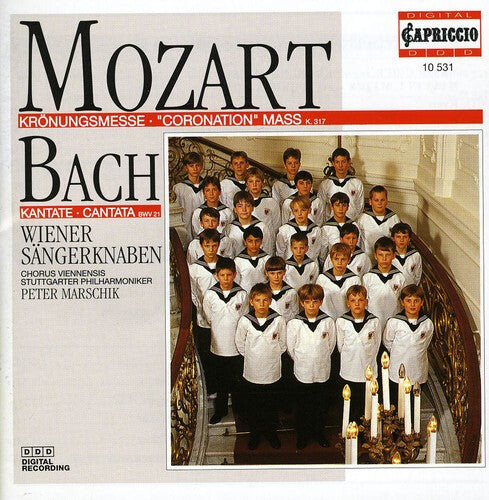 CD диск Mozart / Bach / Spo / Marschik: Coronation Mass / Cantata
CD диск Mozart / Bach / Spo / Marschik: Coronation Mass / Cantata