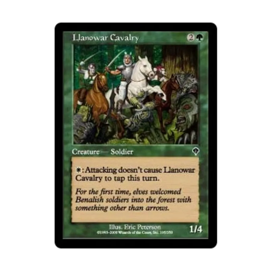 CCG Ллановарская кавалерия (К), MTG - Invasion
CCG Ллановарская кавалерия (К), MTG - Invasion