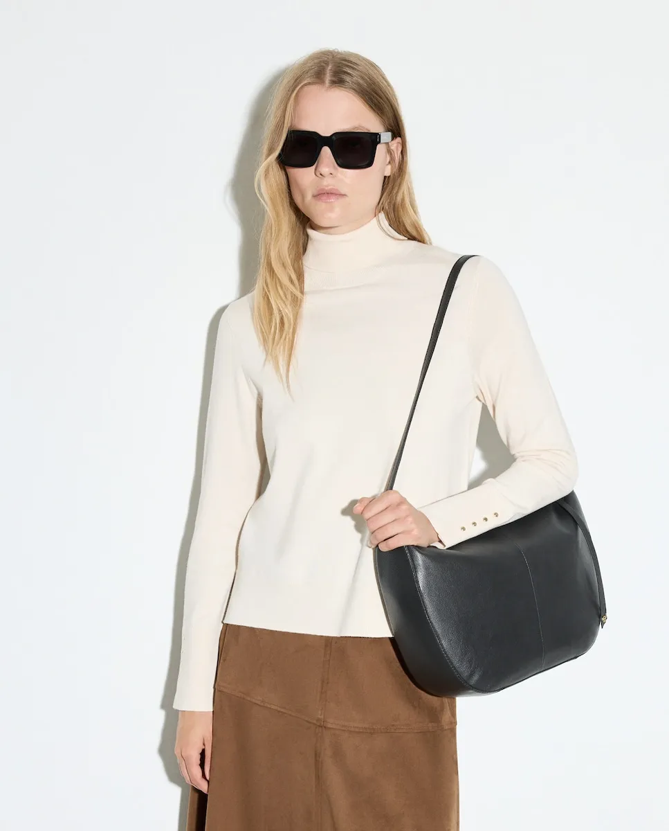 Женский базовый джемпер из вискозы однотонный Woman El Corte Inglés, экрю
Женский базовый джемпер из вискозы однотонный Woman El Corte Inglés, экрю