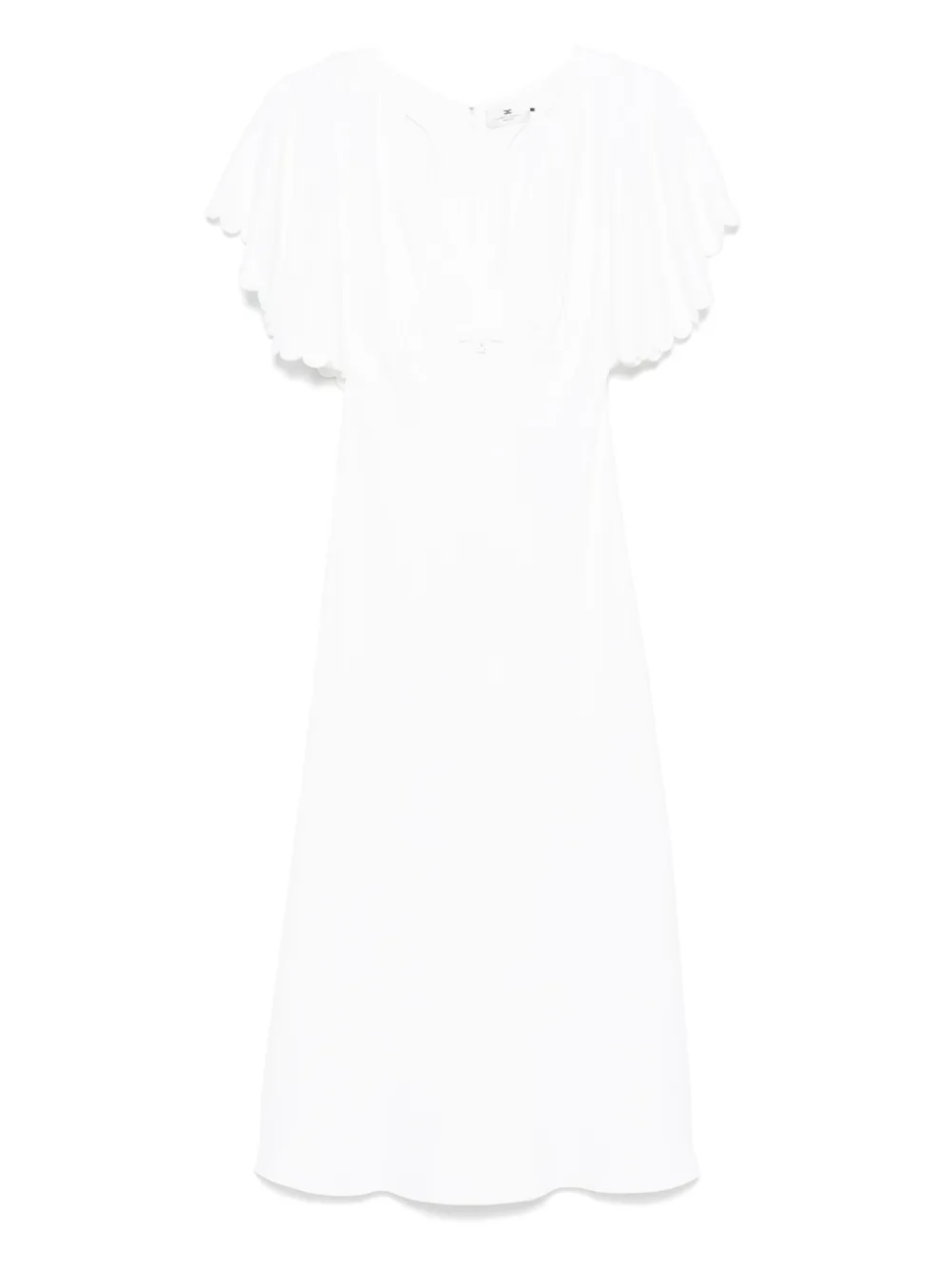 Креповое платье миди Elisabetta Franchi, белый
Креповое платье миди Elisabetta Franchi, белый