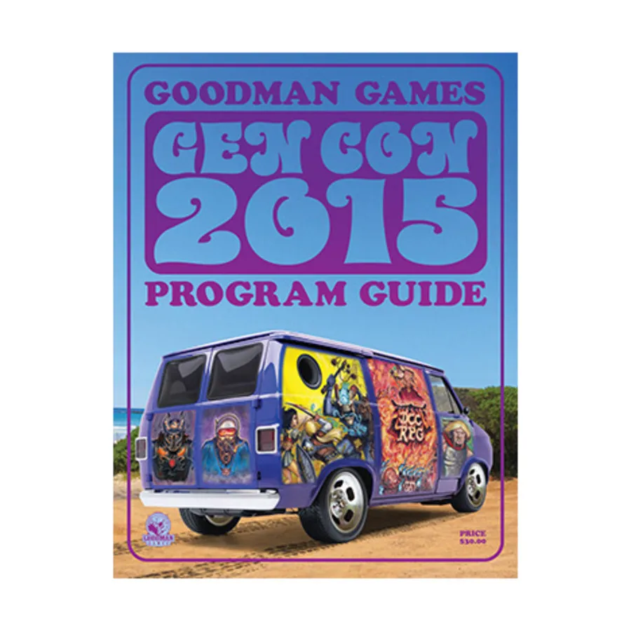 Gen Con 2015 Program Guide w/4 DCCRPG Modules, Dungeon Crawl Classics Role Playing Games (Goodman Games), мягкая обложка
Gen Con 2015 Program Guide w/4 DCCRPG Modules, Dungeon Crawl Classics Role Playing Games (Goodman Games), мягкая обложка