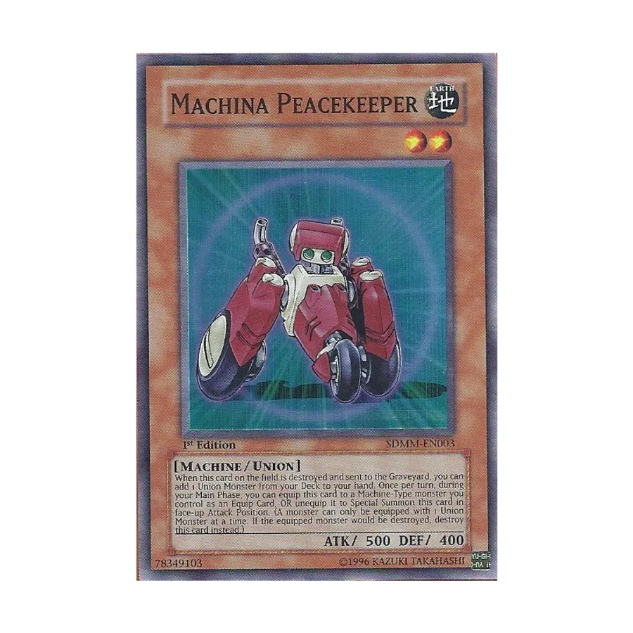 CCG Машинный Миротворец (Супер Редкий), Yu-Gi-Oh - Structure Deck - Machina Mayhem - Singles
CCG Машинный Миротворец (Супер Редкий), Yu-Gi-Oh - Structure Deck - Machina Mayhem - Singles