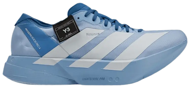 Кроссовки adidas Y-3 Adizero Adios Pro 4 'Ash Blue', синий
Кроссовки adidas Y-3 Adizero Adios Pro 4 'Ash Blue', синий