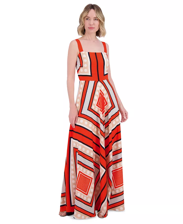 Маленькое платье без рукавов с квадратным вырезом и принтом Eliza J, красный
Маленькое платье без рукавов с квадратным вырезом и принтом Eliza J, красный