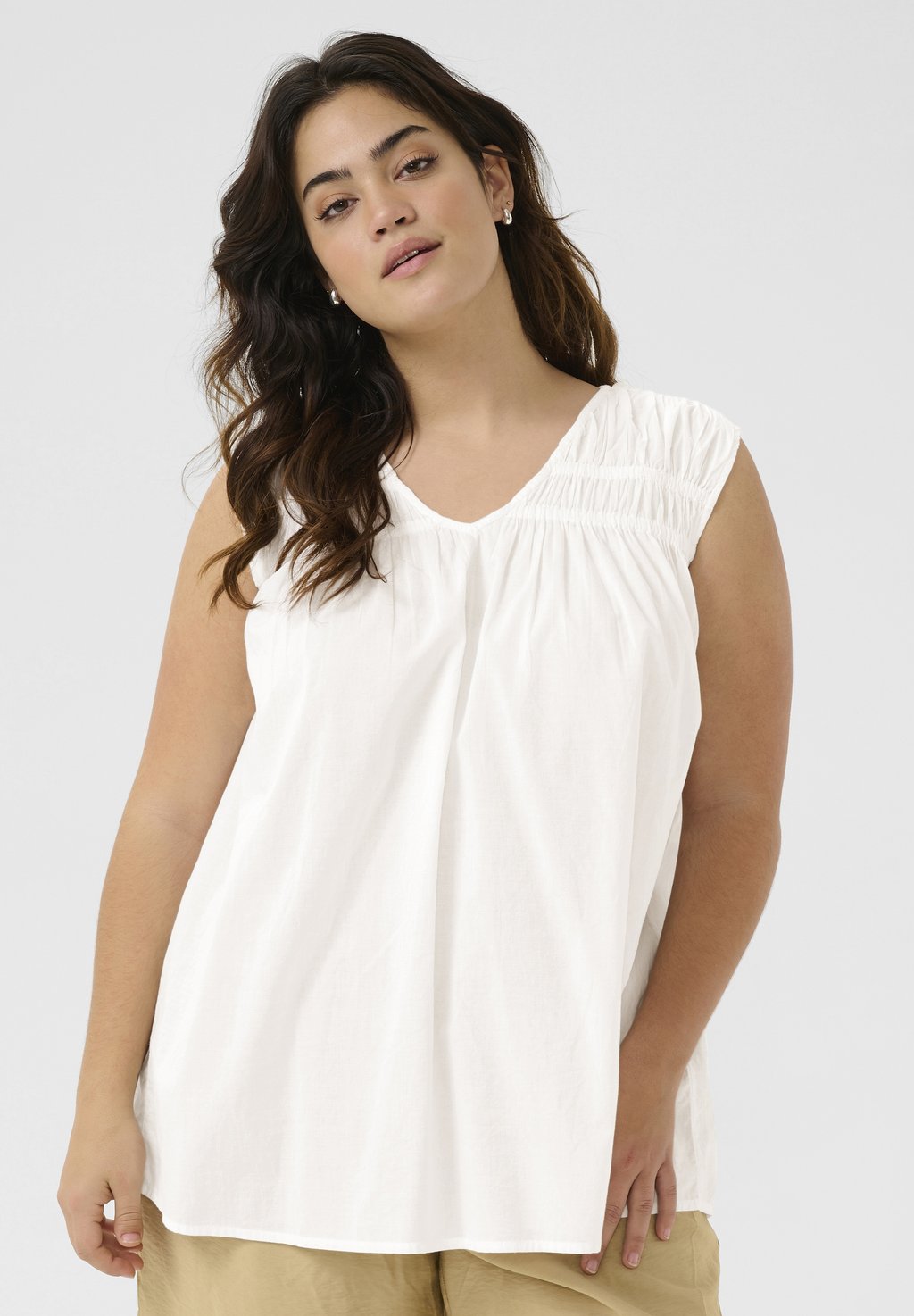 Блуза Top Kaffe Curve, кремовый
Блуза Top Kaffe Curve, кремовый