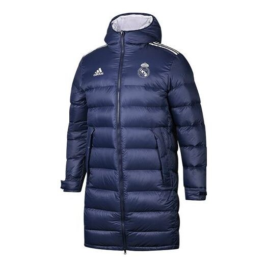 Пуховик adidas Real Madrid Soccer/Football Stay Warm hooded mid-length Down Jacket Navy Blue, синий
Пуховик adidas Real Madrid Soccer/Football Stay Warm hooded mid-length Down Jacket Navy Blue, синий