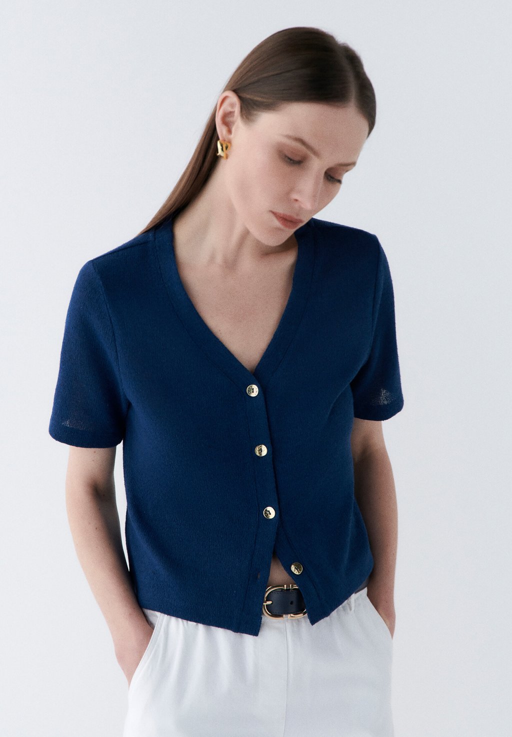 Кардиган TVACANCES Caroll, синий
Кардиган TVACANCES Caroll, синий