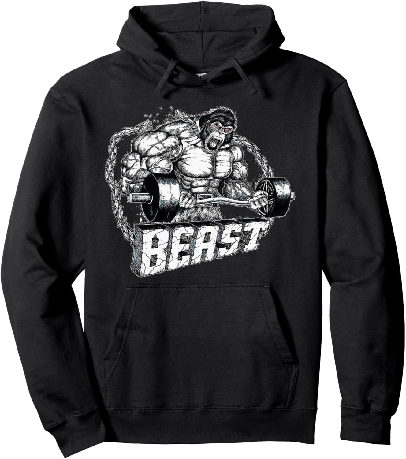 Худи Linkage Beast Gorilla Fitness Bodybuilding Powerlifting, черный
Худи Linkage Beast Gorilla Fitness Bodybuilding Powerlifting, черный