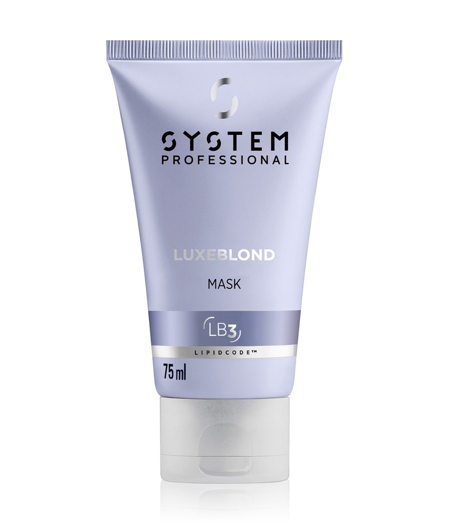 Маска для волос System Professional LipidCode LuxeBlond, 75 ml
Маска для волос System Professional LipidCode LuxeBlond, 75 ml