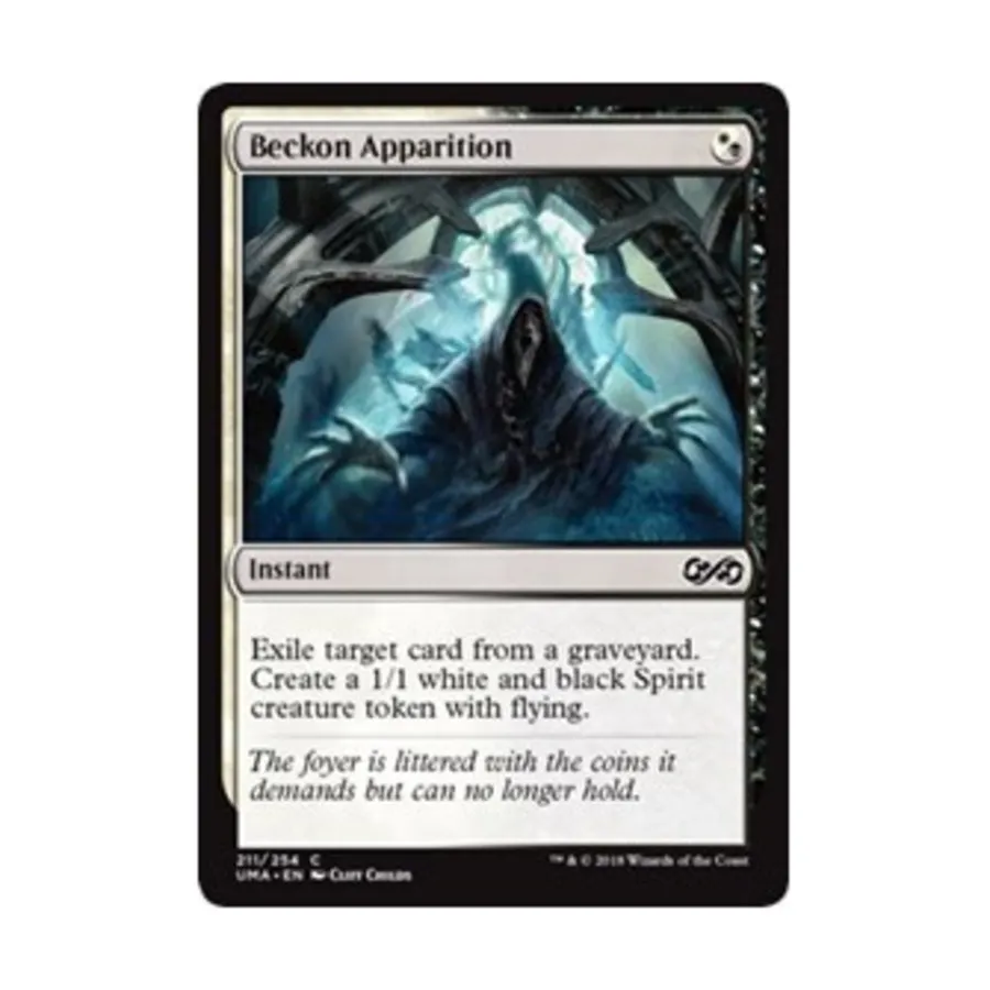 CCG Призывание призрака (С) (фольга), MTG - Ultimate Masters
CCG Призывание призрака (С) (фольга), MTG - Ultimate Masters