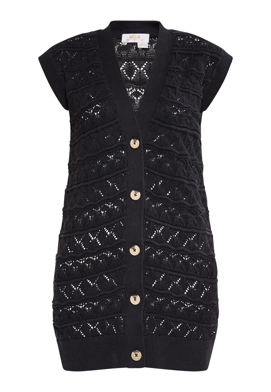 Вязаный жилет usha FESTIVAL, черный
Вязаный жилет usha FESTIVAL, черный