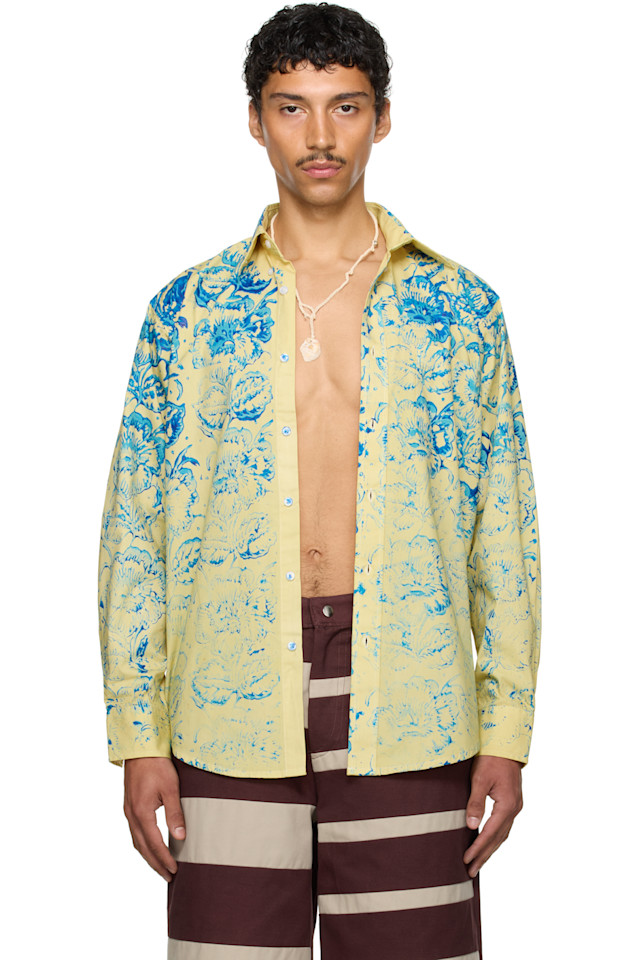 эксклюзивная желтая рубашка с цветочным принтом от Ssense Stanley Raffington, мультиколор
эксклюзивная желтая рубашка с цветочным принтом от Ssense Stanley Raffington, мультиколор