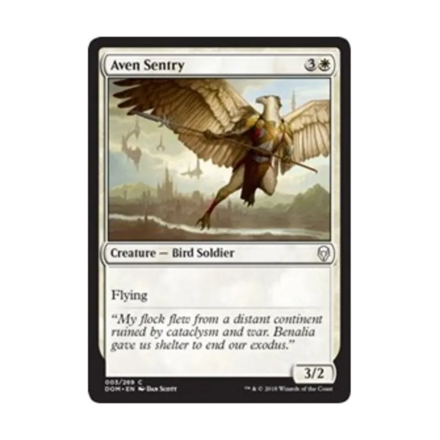 CCG Авен Страж (C), MTG - Dominaria
CCG Авен Страж (C), MTG - Dominaria