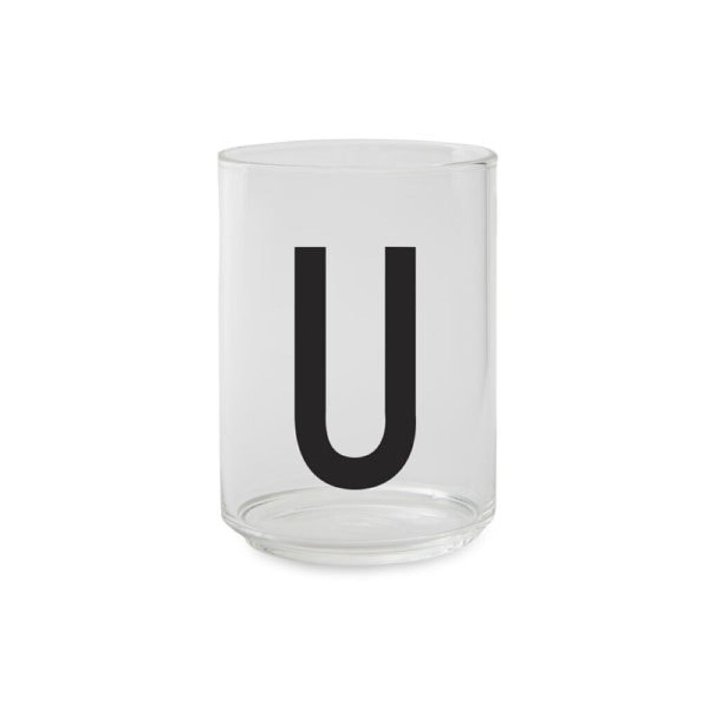 Дизайнерские буквы — персонализированный стакан для питья «U» Design Letters, прозрачный
Дизайнерские буквы — персонализированный стакан для питья «U» Design Letters, прозрачный