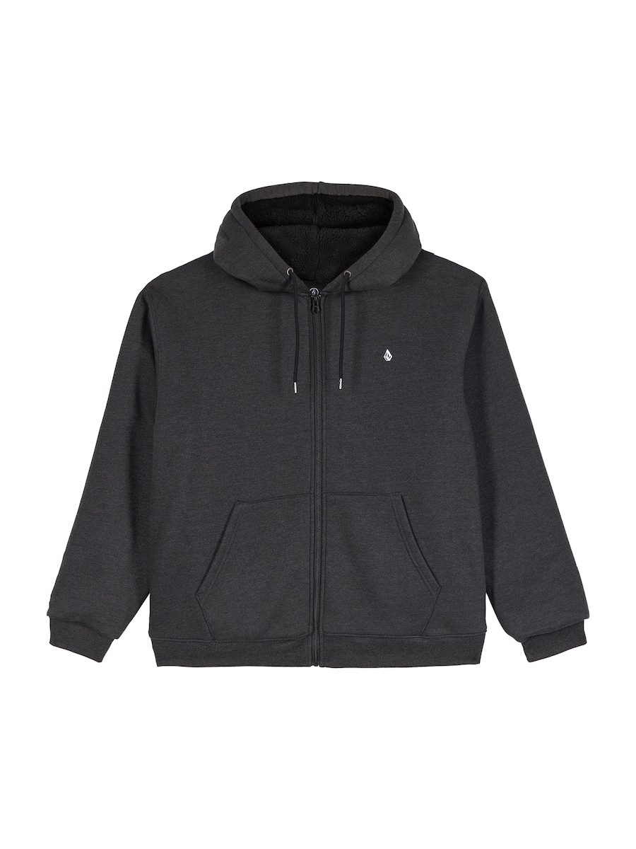 Толстовка с капюшоном на молнии Volcom Single Stone Lined, антрацит
Толстовка с капюшоном на молнии Volcom Single Stone Lined, антрацит
